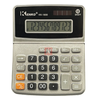 CALCULADORA MEDIANA KENKO 12 DIGITOS        KK-1800