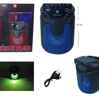 PARLANTE 3PLG BT/FM/MP3 CON ENTRADA DE MICROFONO KTS-1210