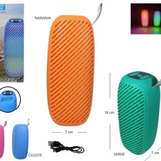 PARLANTE BT/FM/MP3 COLORES KTX-1998