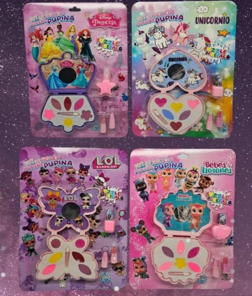KIT DE BELLEZA PUPINA INFANTIL BLISTER PERSONAJES 4525/ LO-0145