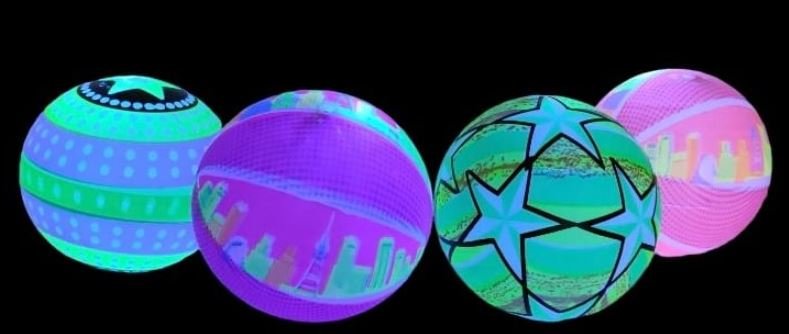 PELOTA DE GOMA CON LUZ LO-0149
