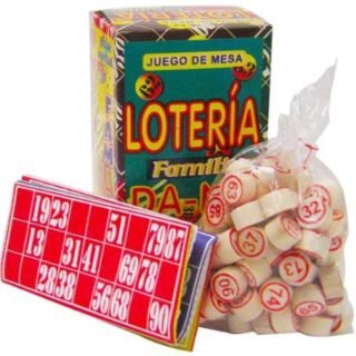LOTERIA FAMILIAR 48 CARTONES EN CAJA          LOT-48C