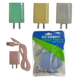 CARGADOR HYTOSHY 3.1A DESMONTABLE EN BOLSA LT-312
