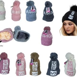 GORRO INVIERNO X 2 UNID, PW-489          LW-487-25L