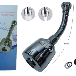 EXTENCION DE GRIFO ROTACION 360 FAUCET PLASTICO           MA-702