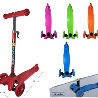 MONOPATIN COLORES C/LUZ 40KG SV-485 MG-03C