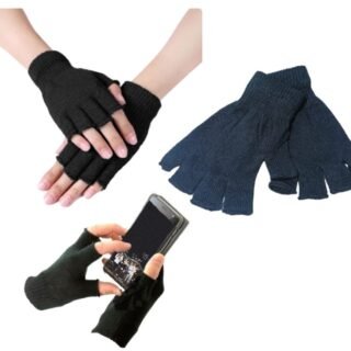 GUANTES INVIERNO DEDOS CORTOS PACK 12UNDS           MG-10