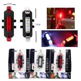 LUZ PARA BICI RAPID RECARGABLE X LED DC-918 BS-216 MKL-780