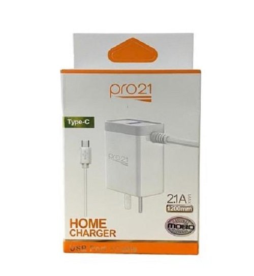 CARGADOR PRO21 2.1A TIPO C MS-96TC