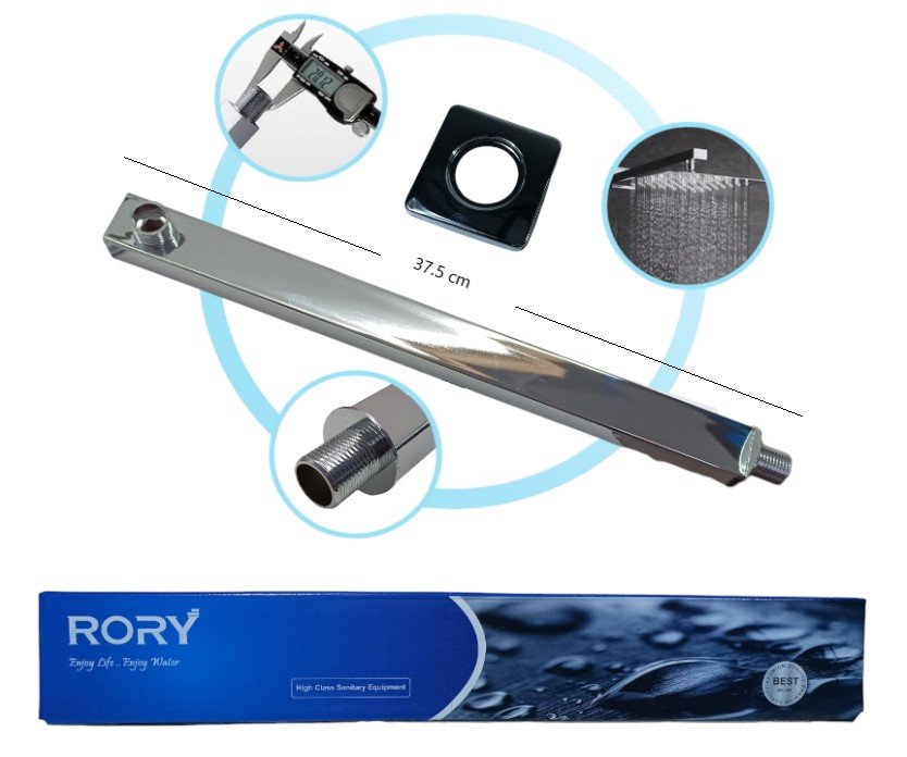 BRAZO DE DUCHA CUADRADO (CAÑO DE DUCHA) N2316