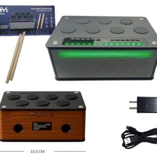 BATERIA CON PARLANTE BT DIGITAL OM-2452-M