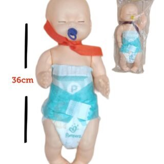 BEBE CON PAÑAL Y CHUPETE R-BP10