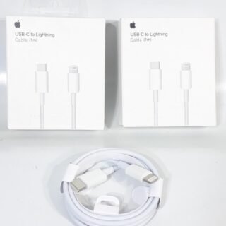 CABLE LIGHTNING TIPO C -A IPHONE 1MTS LOGO R-IPH1