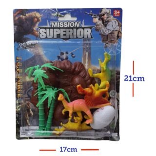 DINOSAURIO MINI x 7 BLISTER RJ-DI72