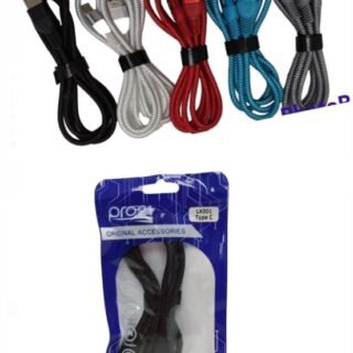 CABLE PRO21 TIPO C MALLADO 1M           TCLX001