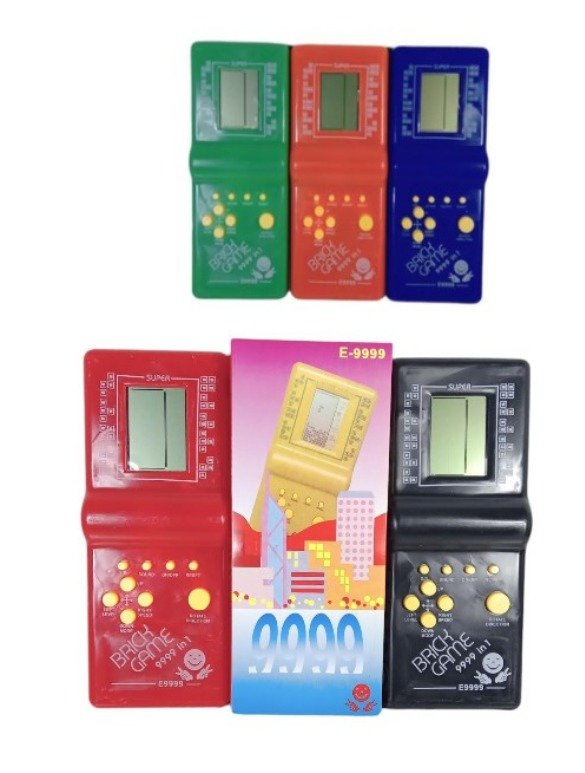 TETRIS PORTATIL A PILA TRANSPARENTE TE-200/ E-9999