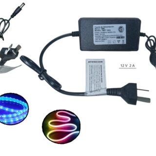 FUENTE POWER 12V 2A(TIRA LED 5050,NEON,ETC) TMFT3004