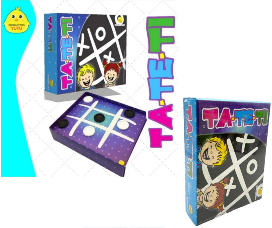 TATETI EN CAJA JUEGO DE MESA JM-40/TTT98792