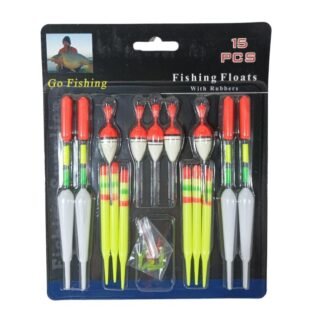 SET DE BOYA PESCA 15PCS          VPI04-119