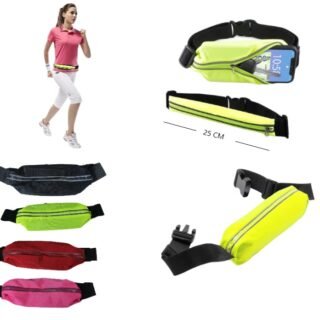 FUNDA RIÑONERA SPORT SOLO NEGRO YD030