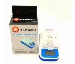 CARGADOR UNIVERSAL KOSMO LCD + USB 99002