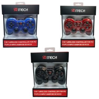 JOYSTICK AITECH WIRELESS 5 EN 1 PS2/PS3/PC/ X-INPU A819P