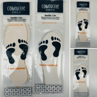 PLANTILLAS en BOLSA DEL 35 al 45             10028/99066