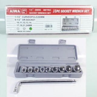 SET X10PC LLAVE TUBO 1810 10PCS S0208          1002T/H-10