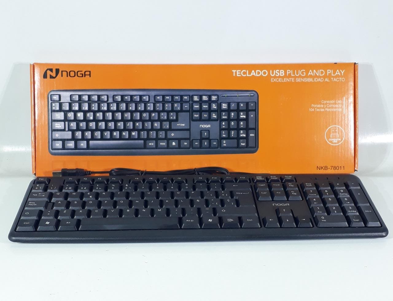 TECLADO USB NOGA NKB-78011 78005USB