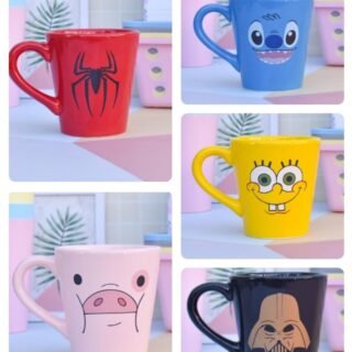 TAZA CERAMICA PERSONAJES                A183/99398