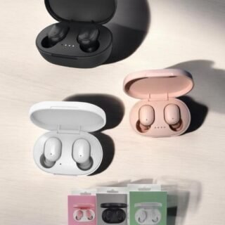 AURICULAR INALAMBRICO A6 NEGRO- BLANCO-ROSA           A6-PRO