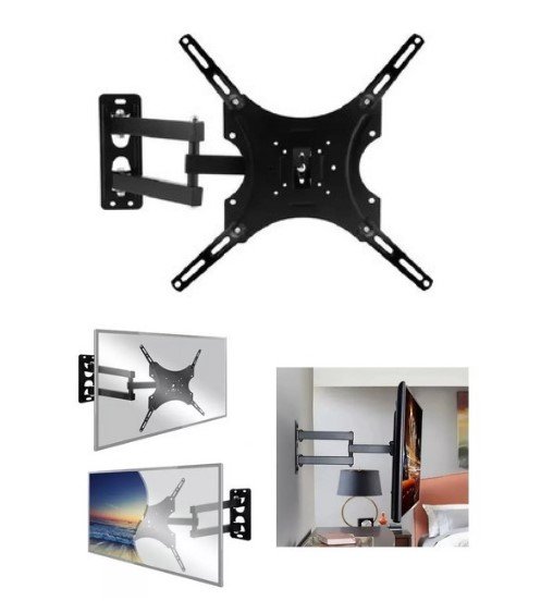 SOPORTE MOVIL 14" A 55" REFORZADO SOPORTA 50K AF-24559