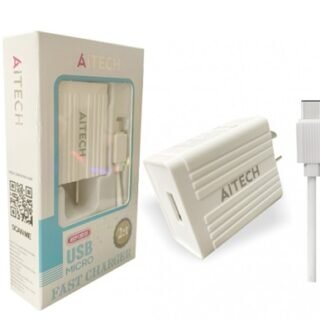 CARGADOR AITECH 2.1A MICRO - V8 CABLE DESMONTABLE           AICP130131B