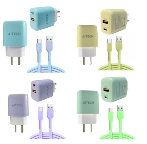 CARGADOR AITECH PD -QC3.0 TIPO C DESMONTABLE AICP140231