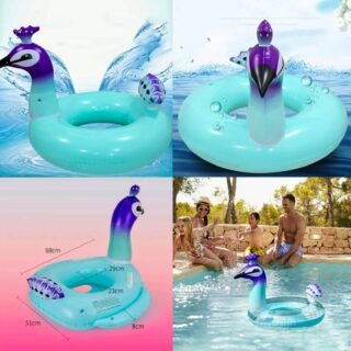 SALVAVIDAS INFLABLE PAVO REAL BABY BOAT           CNW20495