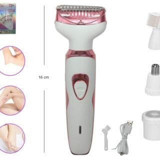 DEPILADOR ELECTRICA RECARGABLE 4 EN 1            DL-6043