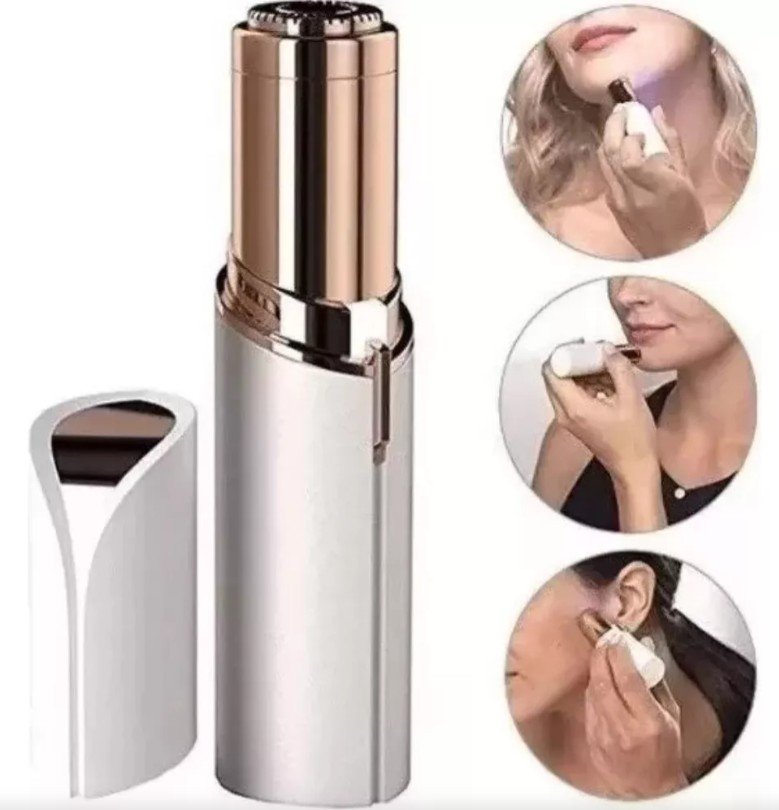 DEPILADORA FACIAL RECARGABLE