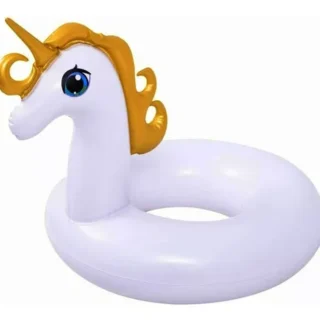 SALVAVIDAS BOTE INFLABLE P/PIES UNICORNIO C2366-LB
