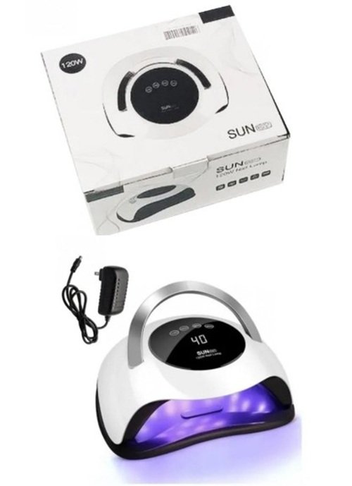 CABINA DE UÑA LED- UV 120W 36LED DIGITAL EC100189