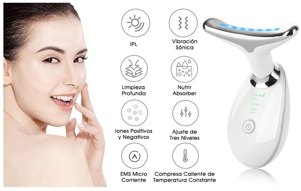 MASAJEADOR FACIAL RECARGABLE ES-1081