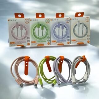 CABLE EZRA REFORZADO 27W MALLADO TIPO C A TIPO C          EZ-W153