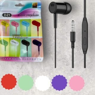 AURICULAR MACARRON MANOS LIBRES EN BOLSA            F-D21