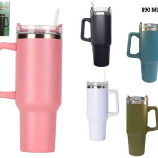 VASO TERMICO 890ML C/SORBETE           ISA-813