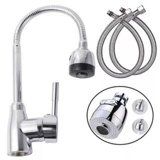 GRIFERIA MONOCOMANDO FLEXIBLE CROMADO          IT-3712