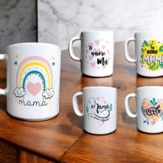 TAZA CERAMICA FELIZ DIA MAMA K-TZ001/LOE51
