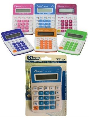 CALCULADORA KENKO 8 DIGITOS EN BLISTER C/ SONIDO KK-185A