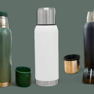 TERMO ACERO TIPO STANLEY SIN MANIJA             KS24-167