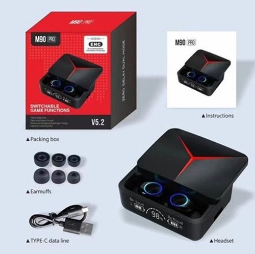 AURICULAR BLUETOOTH IN EAR M90 PRO M90-PRO