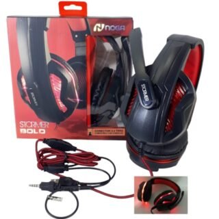 VINCHA GAMER LED C/MICROFONO NOGA              ST-BOLD