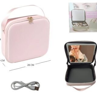 ORGANIZADOR DE MAQUILLAJE ESPEJO CON LUZ            XR-6600